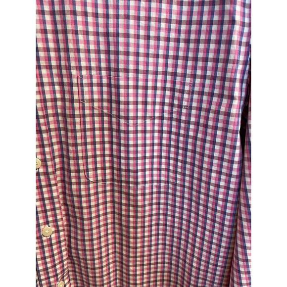 Kirkland Signature Slim Fit MEN’S 16.5-34 Button Down Shirt Long Sleeve - Picture 3 of 7